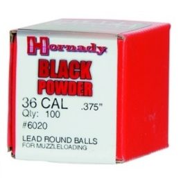 Balles Rondes .375/.36 hornady boite de 100