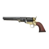 Revolver Pietta 1851 Navy Deluxe laiton cal. .44 poudre noire