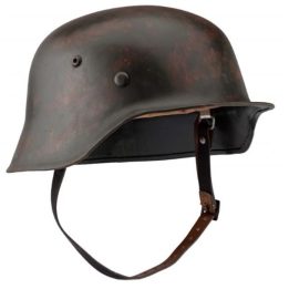 CASQUE ALLEMAND M1935 VIEILLI REPRODUCTION